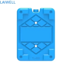 Blue HDPE Brick Bottle Ice Freezer Block Custom Weight High Moisture Resistance Plastic Can