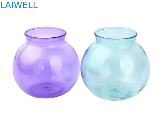 600ML Customized PET Vase Plastic Container with High Chemical and UV Resistance