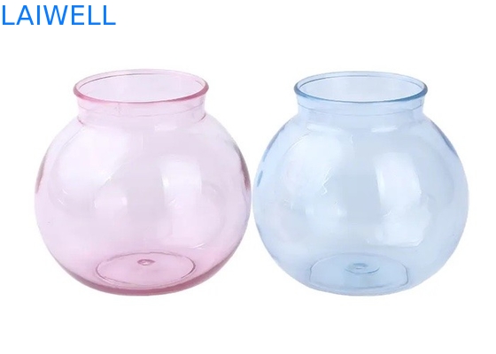 600ML Customized PET Vase Plastic Container with High Chemical and UV Resistance