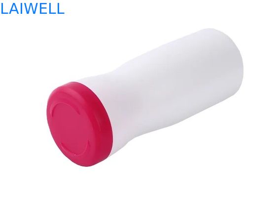 800ML HDPE Plastic Cylinder Containers Cosmo Round Bottles with Screw Cap Printing Available