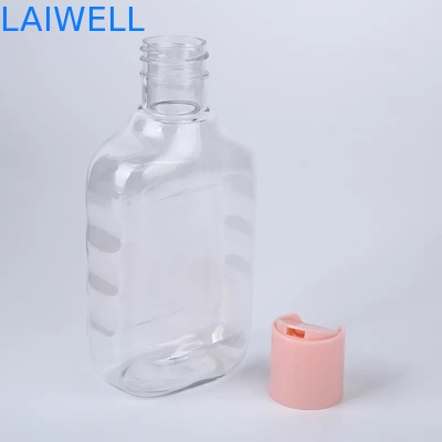 73*41*145MM 250ML Eco PET Square Transparent Lotion Bottles Reusable Plastic Containers for Home Organization