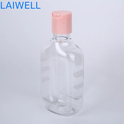 73*41*145MM 250ML Eco PET Square Transparent Lotion Bottles Reusable Plastic Containers for Home Organization