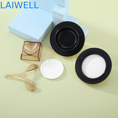 30G Custom Mini Luxury Cosmetic Eye Cream Jar Plastic Containers With Tight Locking Lids