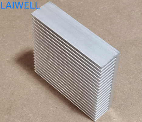 Extrusion Power Supply Tight Tooth Heat Sink Pure Aluminum Alloy Radiators Low Weight For Heat Exchange