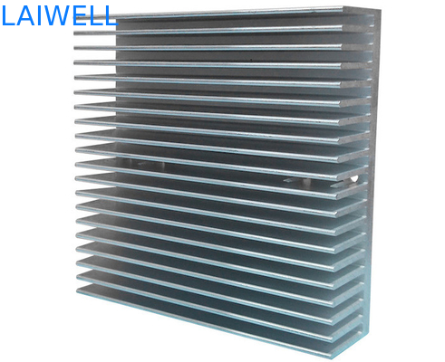 Extrusion Power Supply Tight Tooth Heat Sink Pure Aluminum Alloy Radiators Low Weight For Heat Exchange