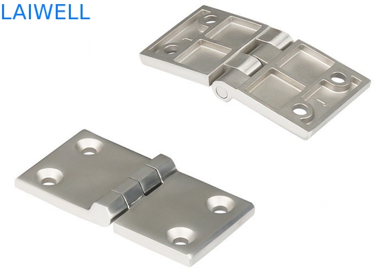 120*60*8MM Custom Metal Die Casting Large Thick Bearing Industrial Hardware Chassis Cabinet Stainless Steel Hinge