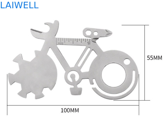 100*55MM 8 In 1 Lightweight EDC Tool Card Bottle Opener for Worldwide Sales Market