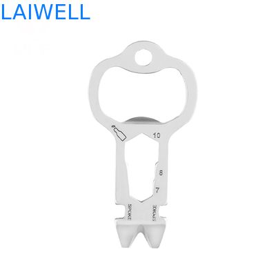 Custom Lightweight 60MM Durable Stainless Steel Multi-purpose EDC Tool Card Metal Bottle Opener