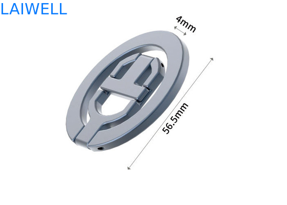 56.5*4MM Custom Ring Holder New Creative Zinc Alloy Ultra-Thin Magnetic Mobile Phone Bracket