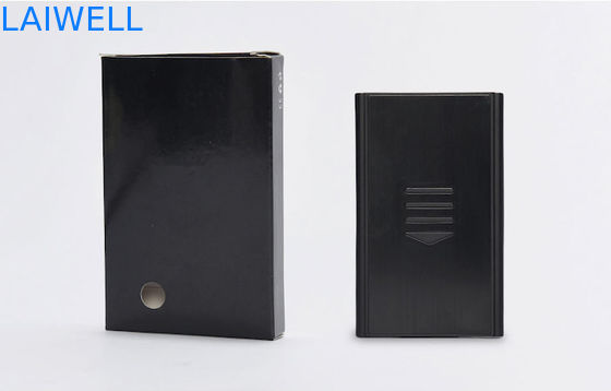 Portable 60*15*100MM Silver Anodized Aluminum Card Wallet With Customizable Laser Engraving