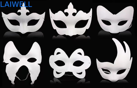 Durable Sustainable White Color Bagasse Mask For Reusable And Environmentally-Friendly