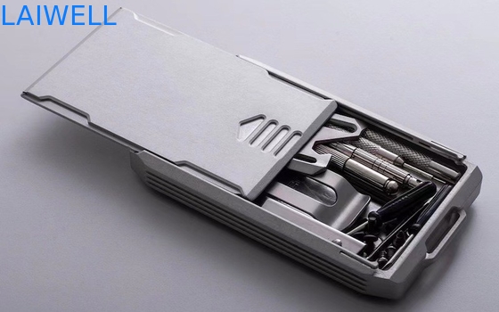 109*64*15mm Customized RFID Aluminium Card Wallet Simplify Your Life with this Compact Storage Solution