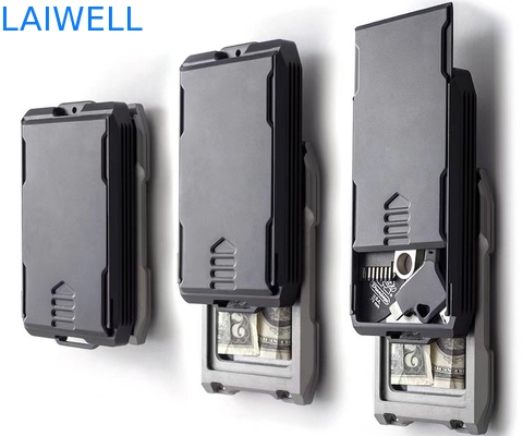 109*64*15mm Customized RFID Aluminium Card Wallet Simplify Your Life with this Compact Storage Solution