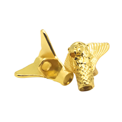 Customized Zinc Alloy Professional Precision Crafts Die Casting Gold Color Aluminum Desktop Ornaments