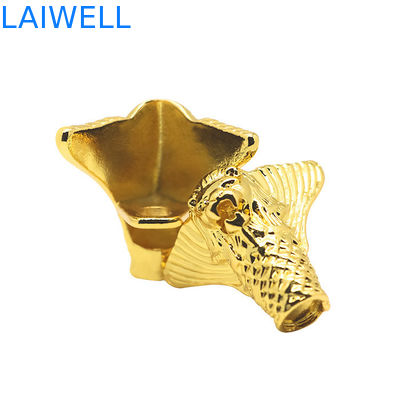 Customized Zinc Alloy Professional Precision Crafts Die Casting Gold Color Aluminum Desktop Ornaments