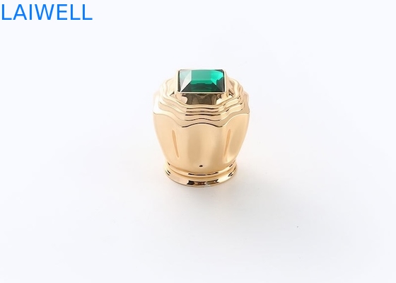 Gold Aroma Vial Caps Eco-friendly Zinc Alloy Material for Elegant Packaging Solutions