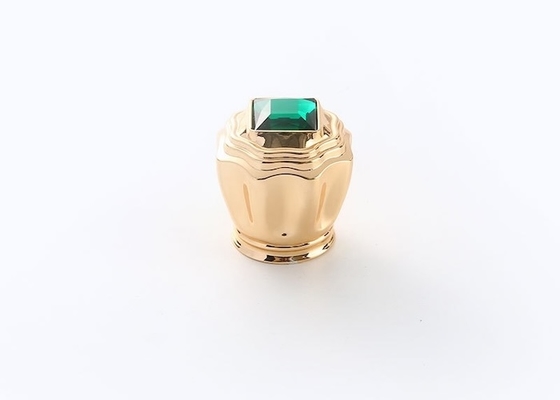 Gold Aroma Vial Caps Eco-friendly Zinc Alloy Material for Elegant Packaging Solutions