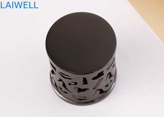 Custom Fashion Modern Zinc Alloy Die Casting CNC Machining Perfume Bottle Caps With Plating Finishing