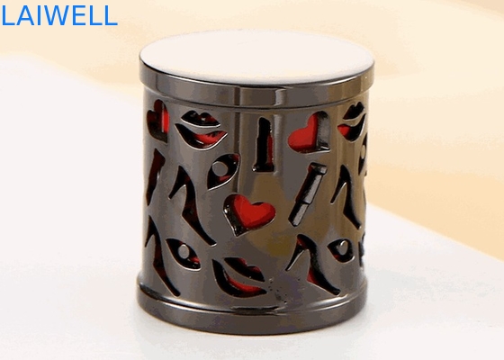 Custom Fashion Modern Zinc Alloy Die Casting CNC Machining Perfume Bottle Caps With Plating Finishing