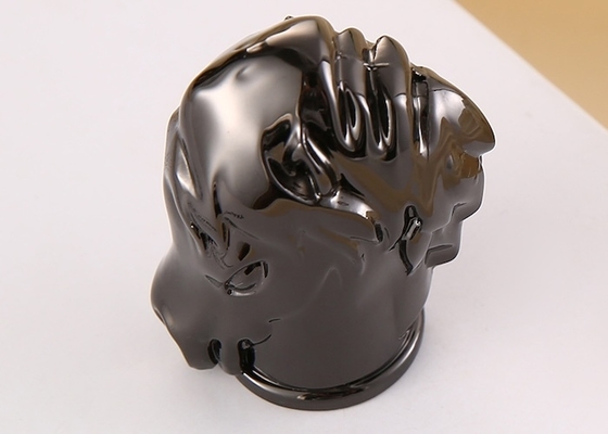 Polishing Perfume Jar Lids Custom Branding In Mould for Sophisticated Packaging Solutions