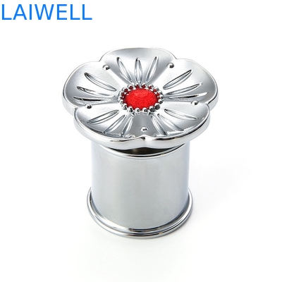Luxury Unique Design Silver Plating Die Casting Zinc Alloy Perfume Bottle Cap Scent Bottle Toppers For Perfume Packaging