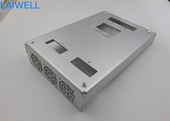 Customized Silk Screen Printing Anodized Aluminum Sheet Metal Processing Chassis Shell Laser Cutting Seamless Bending