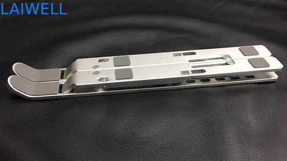 CNC Lathe Machining 250g Tablet Reading Stand / Folding Macbook Stand Durable