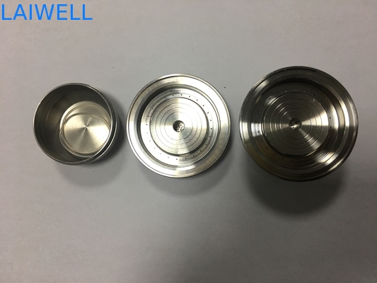 CNC Lathe Machining SS304 Reusable Coffee Capsule / Coffee Filter Cup