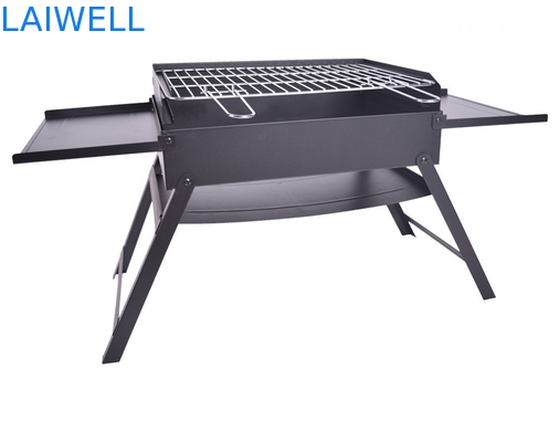 Lightweight 45*30*30cm Chromed Steel Barbecue Grills portable camping bbq Grills