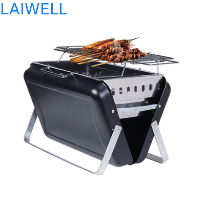40.5*27.5*9cm Chromed Steel Portable Camping Oven Foldable Charcoal Grill