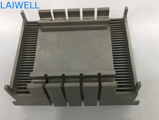 Custom size Aluminum 6062 CNC Metal Stamping Grey Electric CPU Cooler