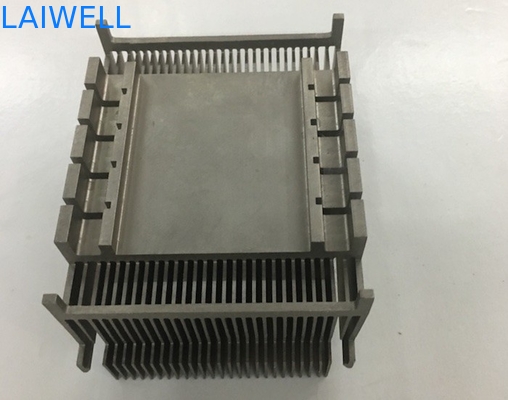 Custom size Aluminum 6062 CNC Metal Stamping Grey Electric CPU Cooler