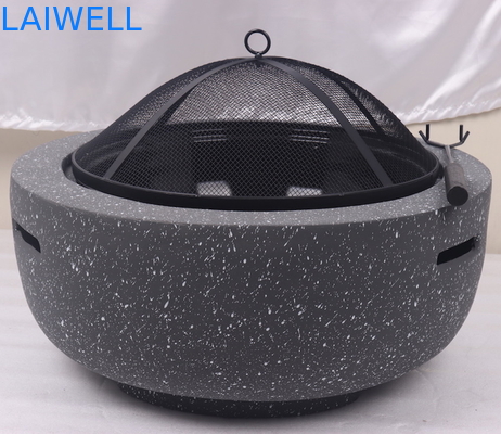 MGO Stone Design 59.5*34.5cm Steel Barbecue Grill Portable Bbq Pit