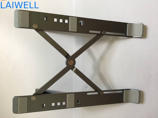 Fashion 220g 3.0mm Metal Laptop Stand / Anodizing Cooling Computer Stand