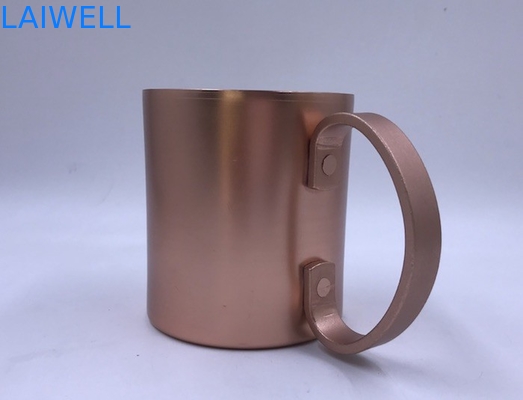 Classical Anodizing 1.0mm Metal Houseware 400ML Aluminum Beer Mugs