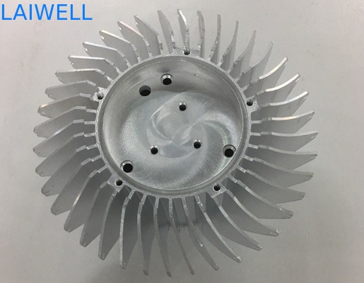 Custom Design CNC Metal Stamping Spare Parts For CPU And Device Cooling Anodized Aluminum Material Fast Delivery From Manufacture