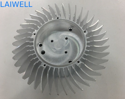 Custom Design CNC Metal Stamping Spare Parts For CPU And Device Cooling Anodized Aluminum Material Fast Delivery From Manufacture