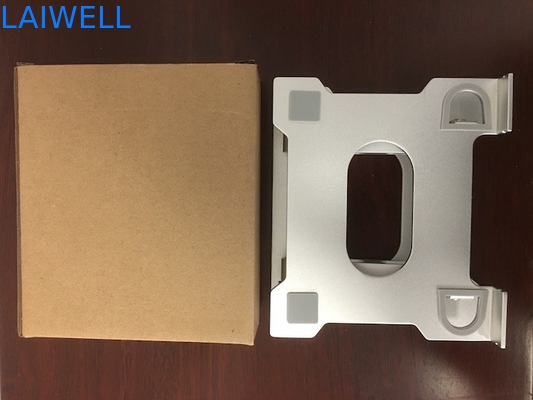 Anodizing 3.0mm Laptop Cooling Stand Silver Aluminum Foldable Tablet Holder