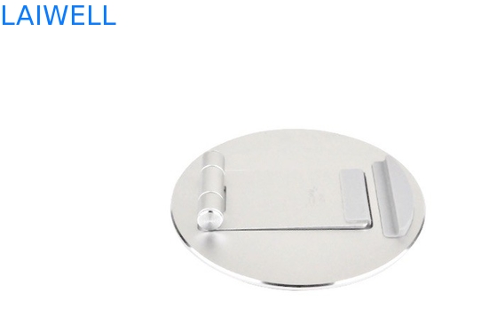 Slim Folding 147*147mm Metal Laptop Stand Ergonomic Mobile Phone Holder