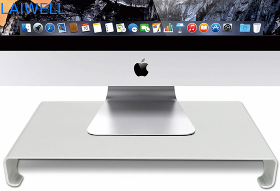 Punch Press Stamping 3.5mm Metal Laptop Desk Aluminum Laptop Stand Adjustable Height