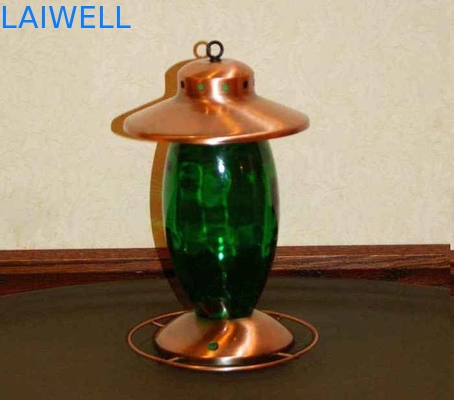 Home Hanging Painted Decorative Metal Bird Feeders Rust Resistance