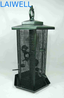 OEM Die Casting Anti Squirrel Bird Feeder Zinc Ally Bird Feeding Tools