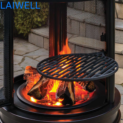 Clasical  Metal Stamping 51*51*53cm Outdoor Wood Fired Oven Powder Coated