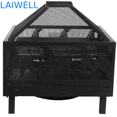 Customized Wire Welded Steel Barbecue Grills  Wood Fired Metal Bbq Pit