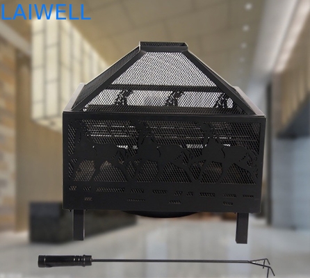 Customized Wire Welded Steel Barbecue Grills  Wood Fired Metal Bbq Pit
