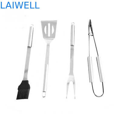 BBQ Accessories 10PCS 304 Stainless Steel Bbq Grill With Aluminum Case