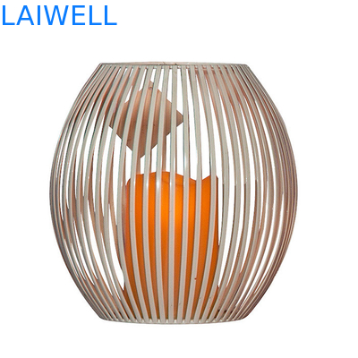 Punch press Stamping 200mm Metal Houseware Stainless Steel Hurricane Lantern