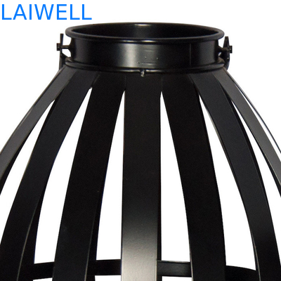 OEM Classical 388mm Hurricane Table Lamps / Black Iron Table Lamps