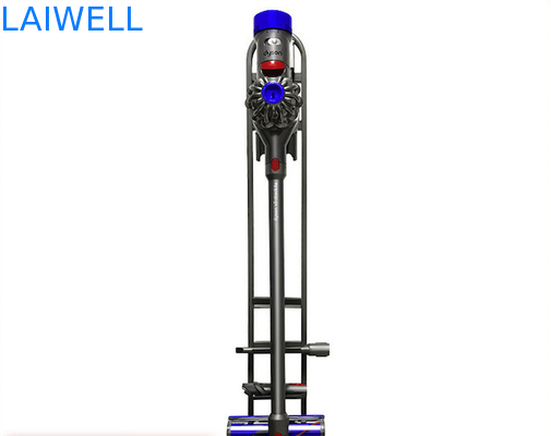 Custom 3mm H127cm Metal Houseware Dyson Vacuum Cleaner Storage Rack Hole Free