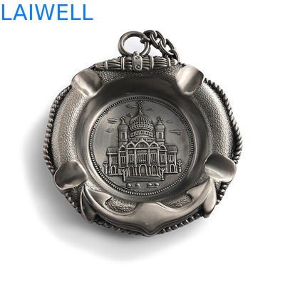 SGS Home Die casting Aluminum Cigar Ashtray / Vintage Metal Ashtray